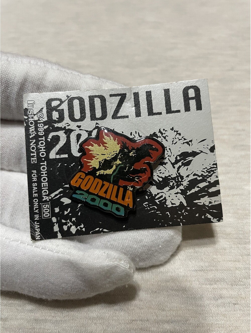 Godzilla 2000 Pin Toho Japan Exclusive